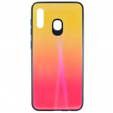 Чехол MiaMI Shine Gradient Samsung A205 (A20-2019) (Sunset Red) #05