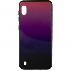 Чехол MiaMI Glass Case Gradient Samsung A105 (A10-2019) (Purple Barca) #06