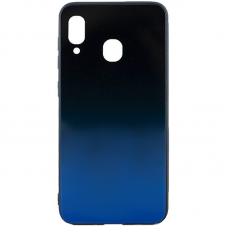 Чехол MiaMI Glass Case Gradient Samsung A205 (A20-2019) (Blue Abyss) #04