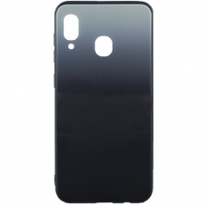 Чехол MiaMI Glass Case Gradient Samsung A205 (A20-2019) (Steel Grey) #11