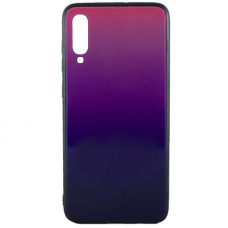 Чехол MiaMI Glass Case Gradient Samsung A705 (A70-2019) (Purple Barca) #06