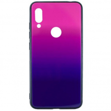 Чехол MiaMI Glass Case Gradient Xiaomi Redmi 7 (Purple Barca) #06