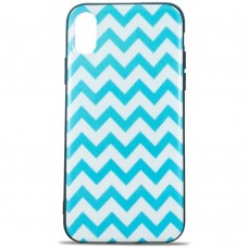 Чехол MiaMi Desire for Iphone X/XS ZigZag Green-White #3