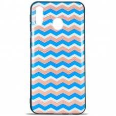 Чехол MiaMi Desire for Samsung M205 (M20-2019) ZigZag Blue-White-Cofee #6