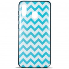 Чехол MiaMi Desire for Samsung A305 (A30-2019) ZigZag Green-White #3