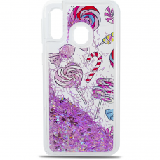 Чехол MiaMI Liquid Case for Samsung A405 (A40-2019) Candies #6