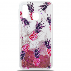 Чехол MiaMI Liquid Case for Samsung A405 (A40-2019) PineApple #3