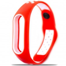 Ремешок Mi Band 3/4 Sport Red&White