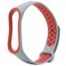 Ремешок Mi Band 3/4 Sport Grey&Red