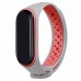 Ремешок Mi Band 3/4 Sport Grey&Red