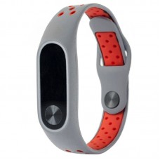 Ремешок Mi Band 2 Sport Grey&Red