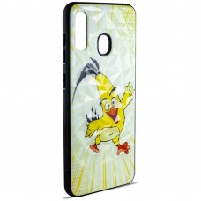 Чехол Crazy Prism for Samsung A205 (A20-2019) Angry Birds (#2 Chuck)