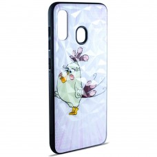 Чехол Crazy Prism for Samsung A205 (A20-2019) Angry Birds (#5 Matilda)