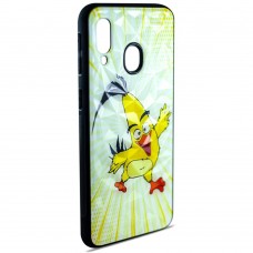 Чехол Crazy Prism for Samsung A405 (A40-2019) Angry Birds (#2 Chuck)