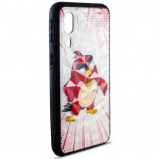 Чехол Crazy Prism for Samsung A260 (A2 Core) Angry Birds (#1 Red)