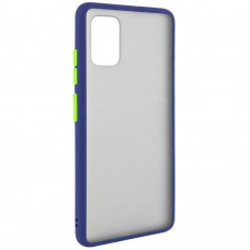 Чехол MiaMi Edge for Samsung A415 (A41-2020) Blue