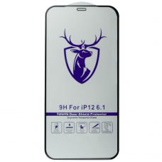Защитное стекло 3D Max for iPhone 12/12 Pro Black (no package)