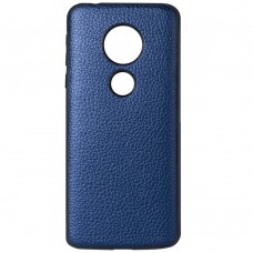 Чехол Miami Leather for Motorola E6 Play Blue