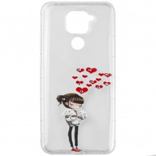 Чехол MiaMi Diamond Case for Xiaomi Redmi Note 9 #6 Girl