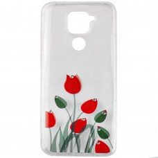 Чехол MiaMi Diamond Case for Xiaomi Redmi Note 9 #9 Tulips