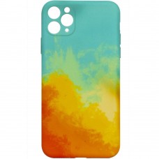 Чехол MiaMi Mix Color for iPhone 11 Pro (Orange-Blue)