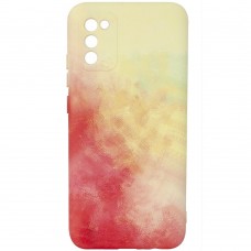 Чехол MiaMi Mix Color for Samsung A025 (A02S-2021) Red-Yellow