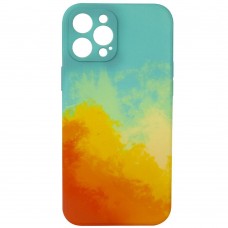 Чехол MiaMi Mix Color for iPhone 12 Mini (Orange-Blue)