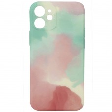 Чехол MiaMi Mix Color for iPhone 12 Mini (Pink-Blue)