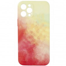 Чехол MiaMi Mix Color for iPhone 12 Mini (Red-Yellow)