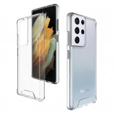 Чехол Space Collection for Samsung G998 (S21 Ultra) Transparent