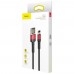 Кабель Baseus Lightning Cafule 2m/1.5A (CALKLF-C19) Black-Red