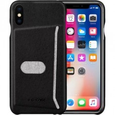 Чехол G-Case Jazz Series with Card Slot для Apple IPhone X Black