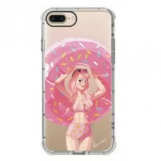 Чехол iKaku для Apple iPhone 7 Girl