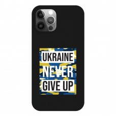 Чехол WAVE We are Ukraine Matt Case (Nprint) iPhone 11 Pro Max never give up
