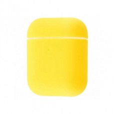 Чехол Ultra Slim Silicone для Apple AirPods 1/2 Lemon Yellow