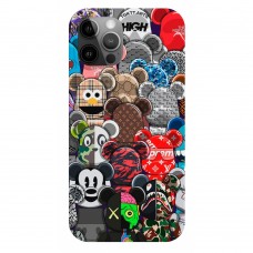 Чехол Brand Mix Case with MagSafe (N) iPhone 11 Pro Max branded bears