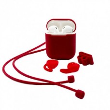 Чехол XO Silicone Case для Apple AirPods 1/2 Red