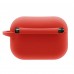 Чехол Silicone Case with Carbine для Apple Airpods Pro Red