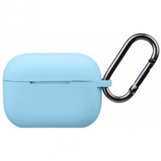 Чехол Silicone Case New with Carbine для Apple Airpods Pro Blue