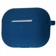 Чехол Silicone Case New with Carbine для Apple Airpods Pro Midnight Blue