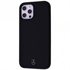 Чехол Mercedes-Benz Silicone Case для Apple iPhone 12 Pro Max Black