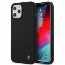 Чехол BMW Silicone Case для Apple iPhone 12 Pro Max Black