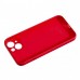 Чехол SMTT Silicone Case для Apple iPhone 13 Red