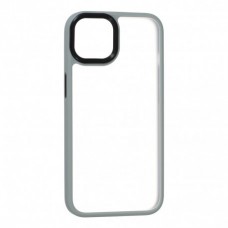 Чехол Mate Plus Metal Buttons для iPhone 13 Grey