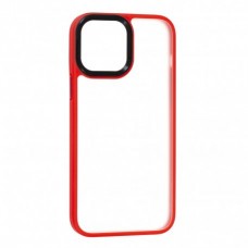 Чехол Mate Plus Metal Buttons для iPhone 13 Red