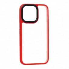 Чехол Mate Plus Metal Buttons для iPhone 13 Pro Red