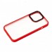 Чехол Mate Plus Metal Buttons для iPhone 13 Pro Red