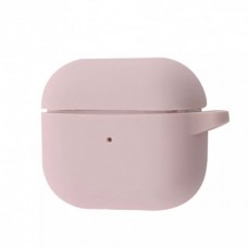 Чехол Silicone Case New with Carbine для Airpods 3 Pink Sand