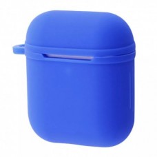 Чехол Silicone Case Shock-proof для Airpods 1/2 Blue