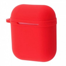 Чехол Shock Proof Silicone Case для Airpods 1/2 Red